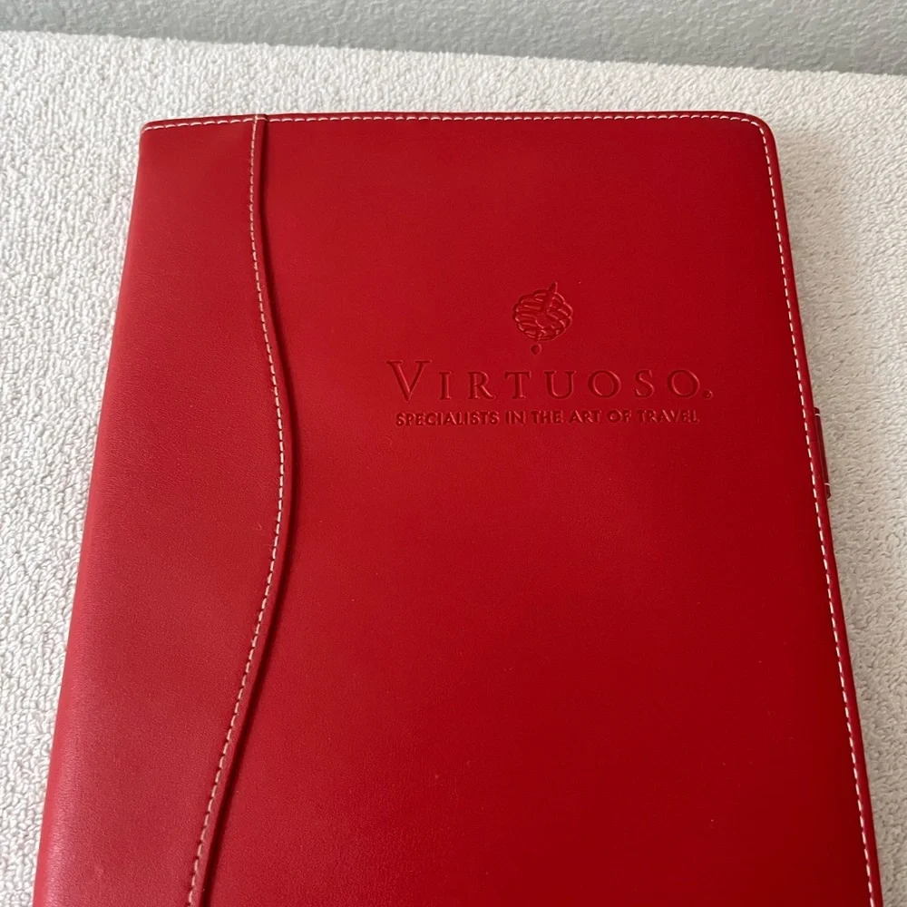 Virtuoso. Red Tablet Case/Notepad book